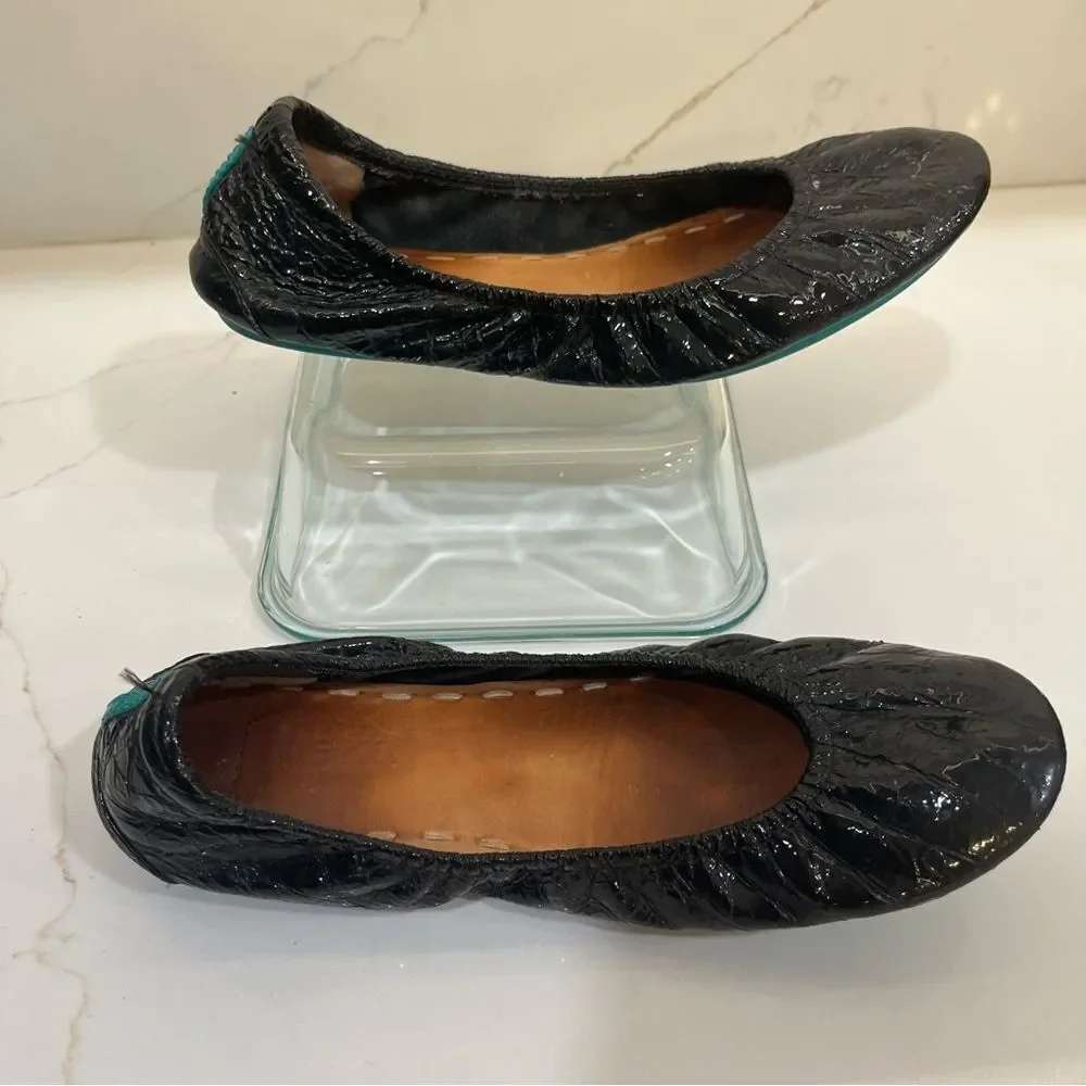 Tieks Obsidian Black Patent